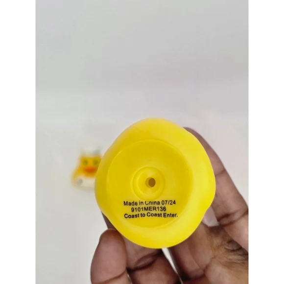 Baby Coast to Coast Enter. Learning Toys One Size Yellow Blue Rubber Ducks - Picture 3 of 4